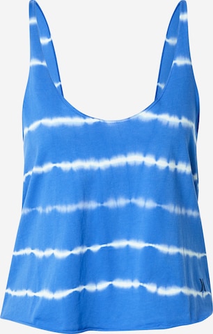 Hurley - Top desportivo em azul: frente