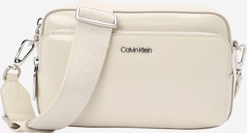 Calvin Klein Crossbody Bag 'Must' in Beige: front