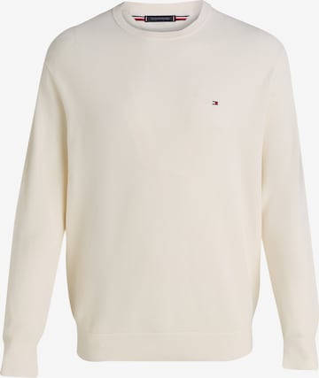 Tommy Hilfiger Big & TallPulover 'ESSENTIAL' - bež boja: prednji dio