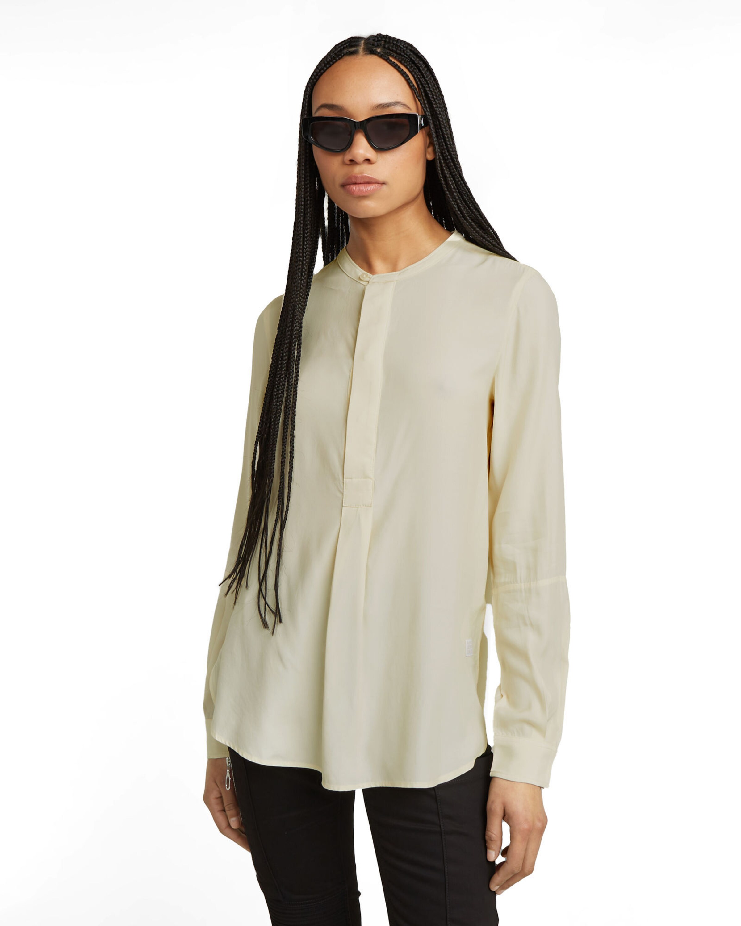 G-STAR Bluse in Weiß: Vorderseite