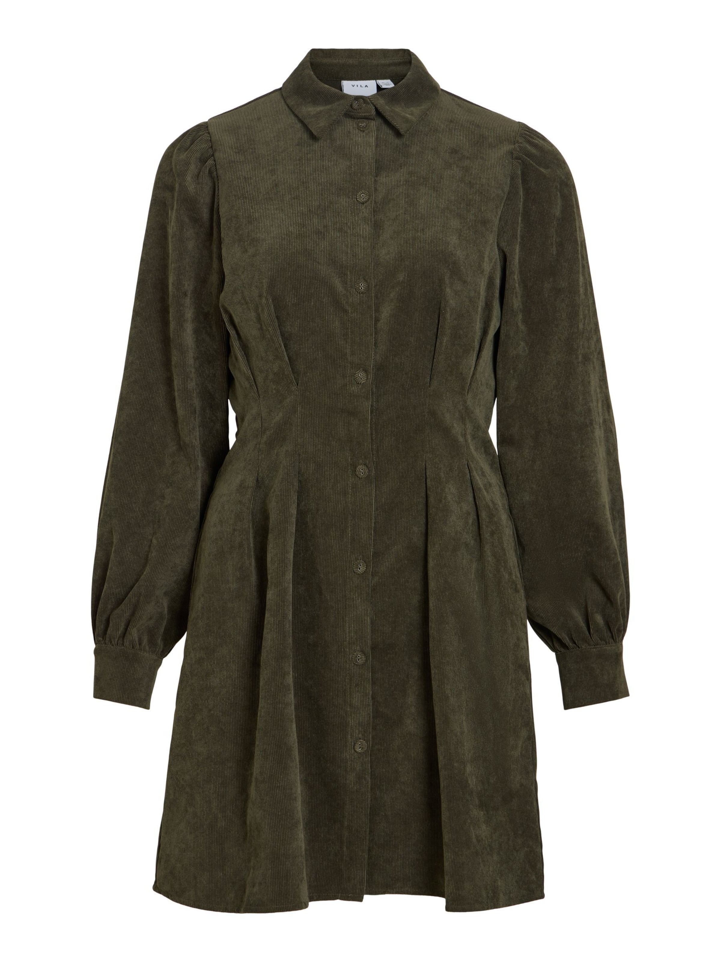 VILA - Vestido en verde: frente
