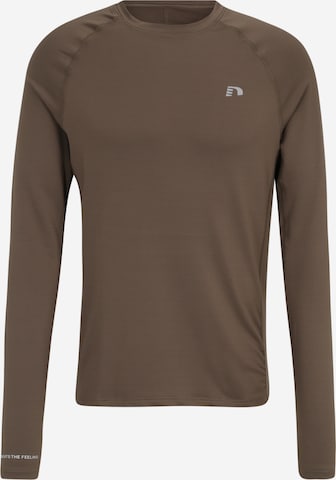 Newline Performance shirt in Green: front