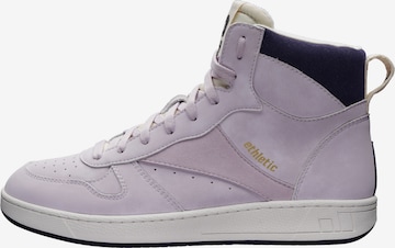 Baskets hautes 'Carl' Ethletic en violet : devant