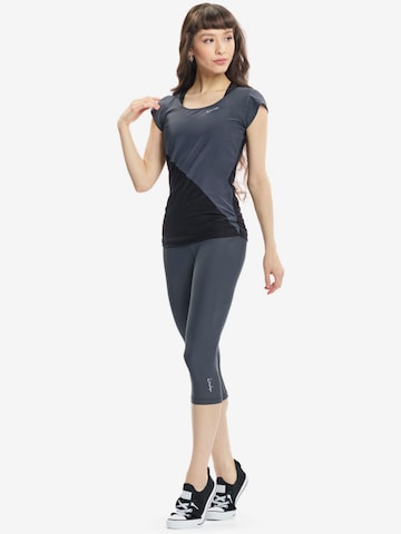 Winshape Skinny Sporthose 'HWL217C' in Grau