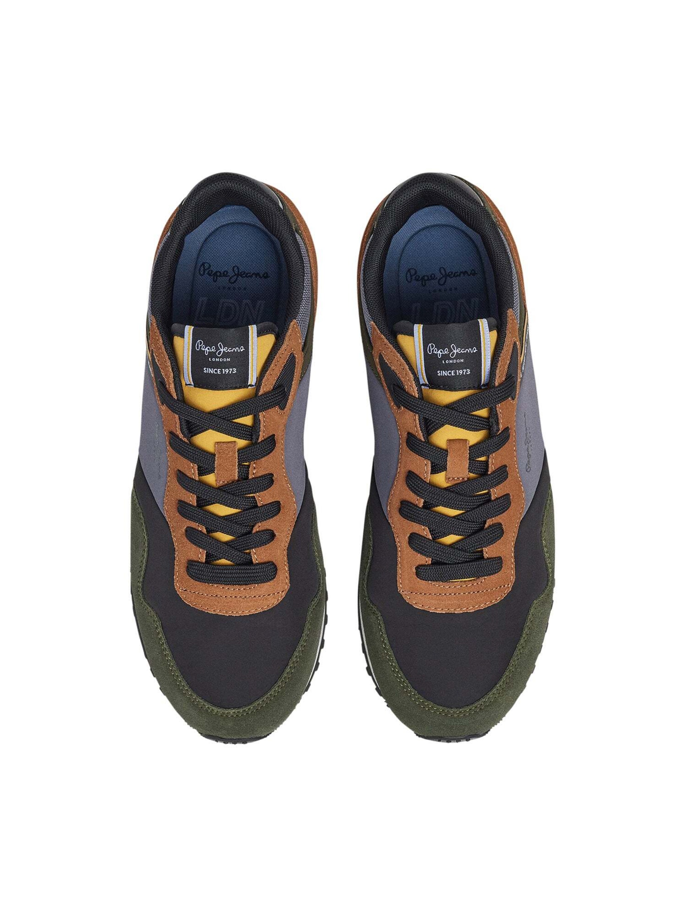 Pepe Jeans Sneakers laag 'London Mood' in Groen