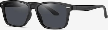 VEYREY Sunglasses in Black: front