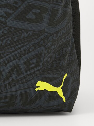 PUMA Sports Backpack 'Borussia Dortmund' in Black