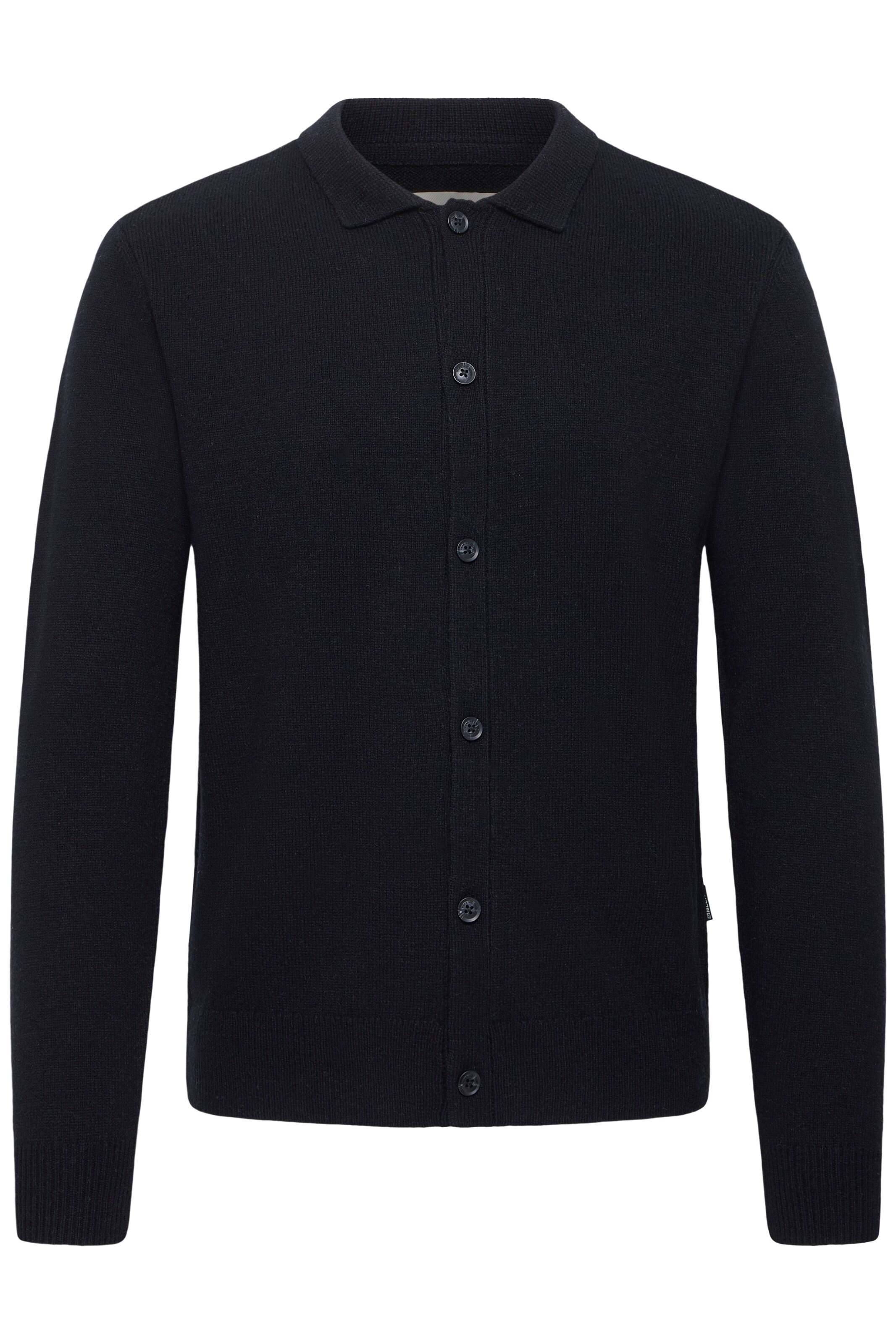 BLEND Strickjacke 'BHBRANKO' in Schwarz: Vorderseite
