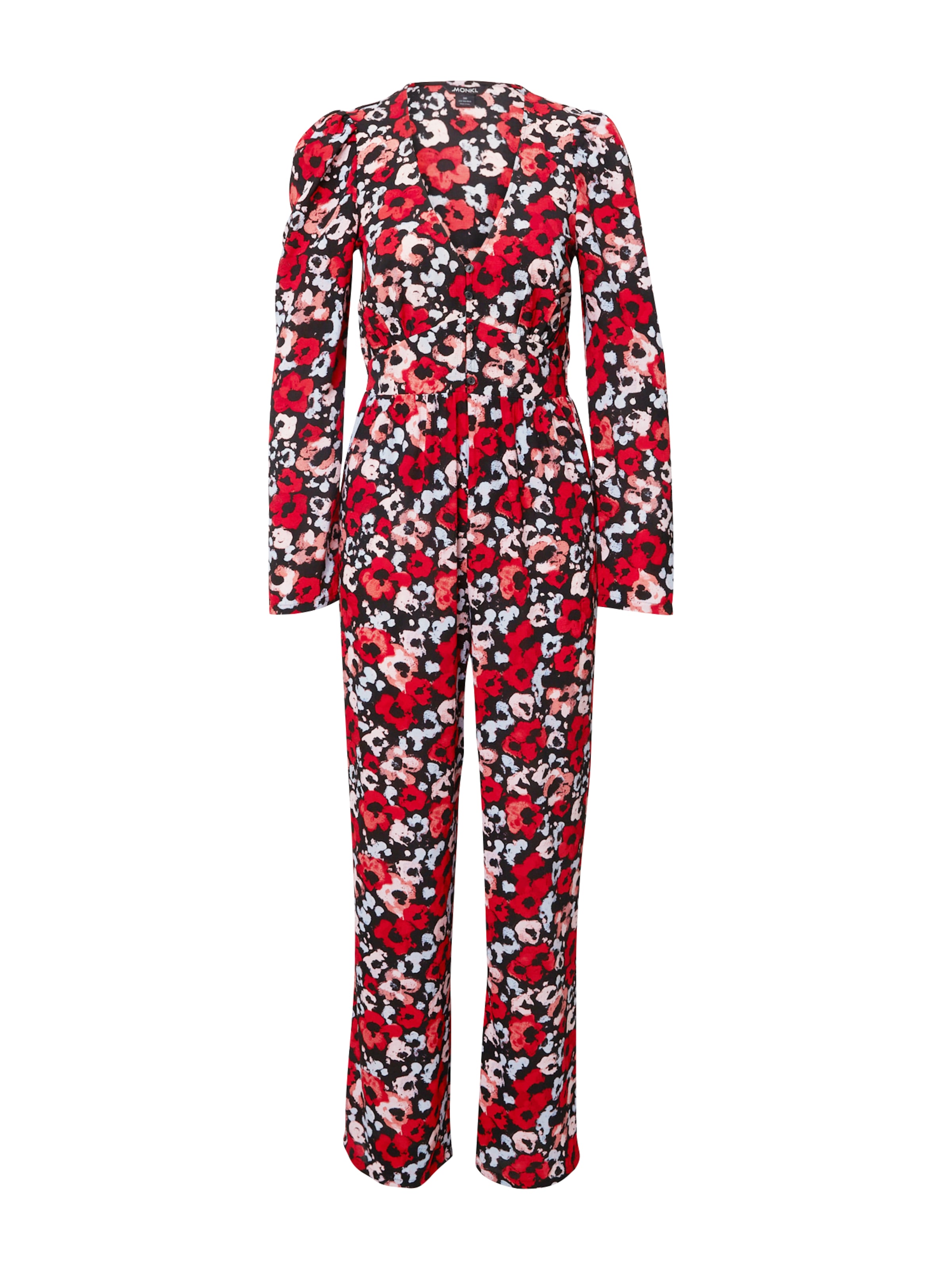 Monki Jumpsuit in Mischfarben: Vorderseite