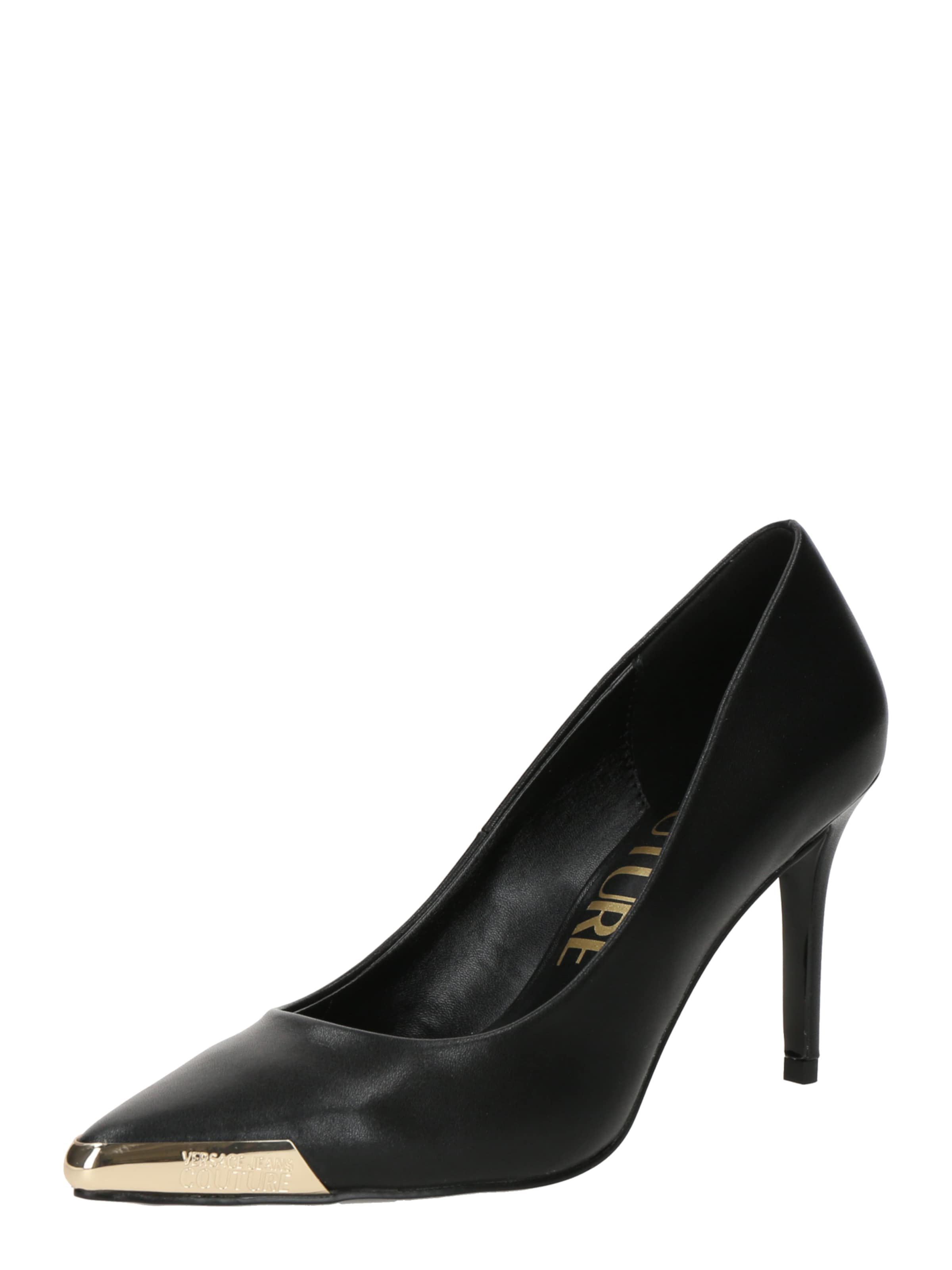 Escarpins 'Scarlett' Versace Jeans Couture en noir : devant