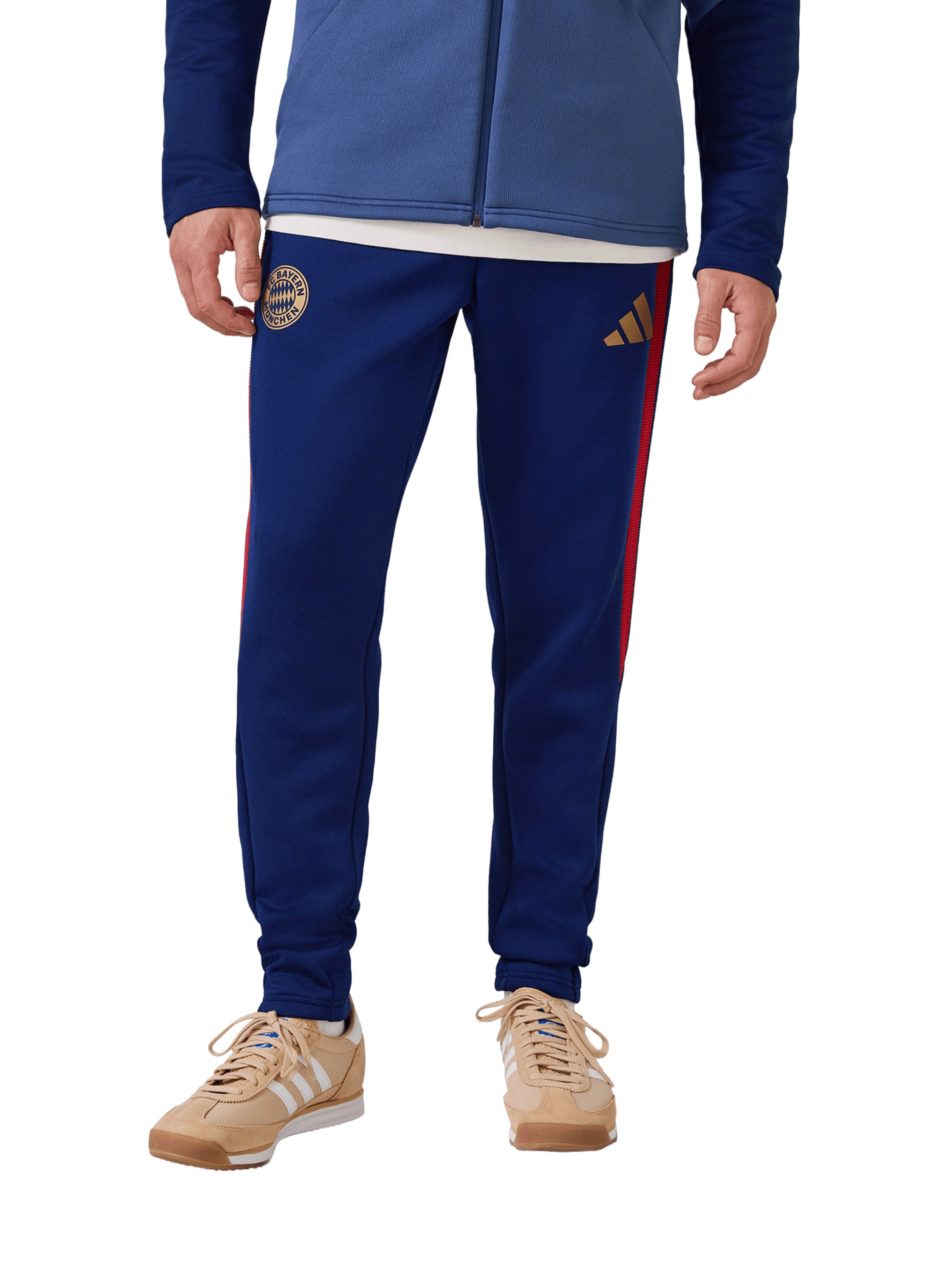 ADIDAS PERFORMANCE Regular Workout Pants in Blue