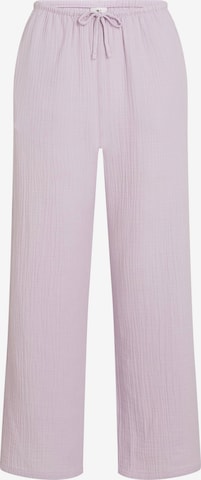 purpurinė O'NEILL Plačios klešnės Kelnės 'Brenda': priekis