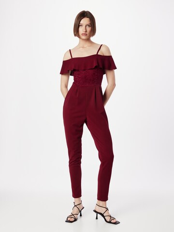 WAL G. Jumpsuit in Red