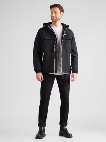 Tommy Jeans Between-Season Jacket 'Chicago' in Black