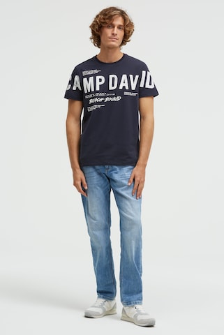CAMP DAVID Shirt in Blue