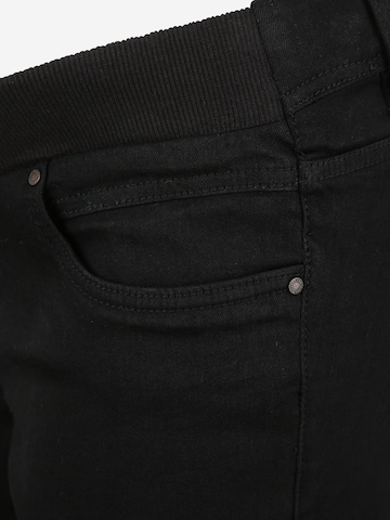 MAMALICIOUS Regular Jeans 'Marbella' i svart