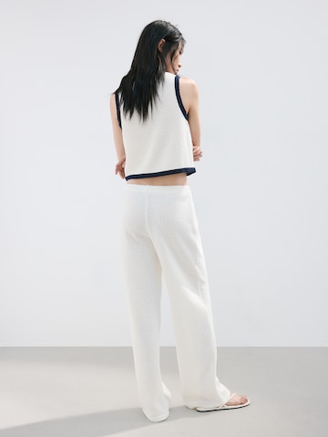 MANGO Loosefit Bukser 'NATI' i beige
