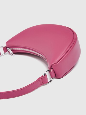 Pull&Bear Schultertasche in Pink