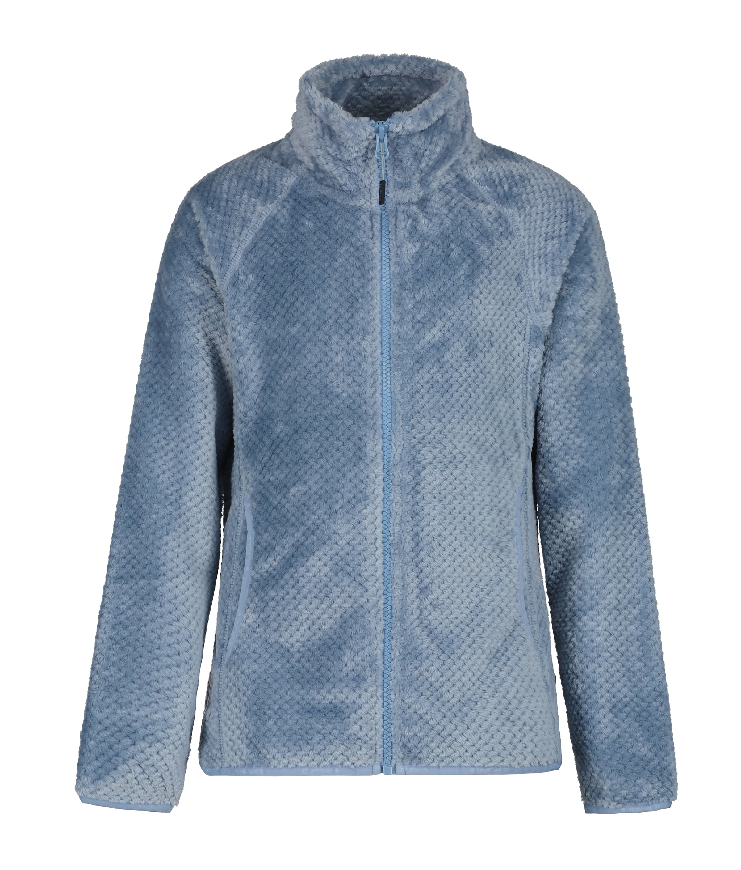 ICEPEAK Athletic Fleece Jacket in Blue: front