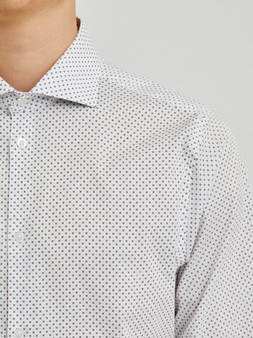 Bertoni Slim fit Button Up Shirt 'Koli' in White