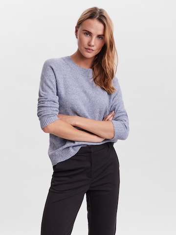 VERO MODA Trui 'Doffy' in Blauw: voorkant