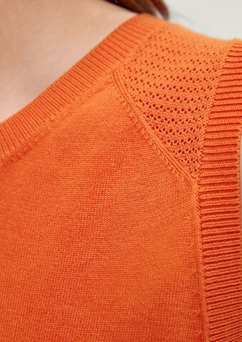 comma casual identity Knitted Top in Orange