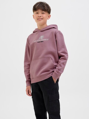 Jack & Jones Junior Sweatshirt in Purple: front