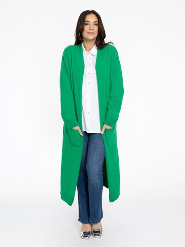 YOEK Strickjacke in Grün