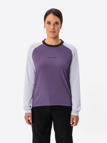 VAUDE Performance shirt 'Loamer' in Purple: front