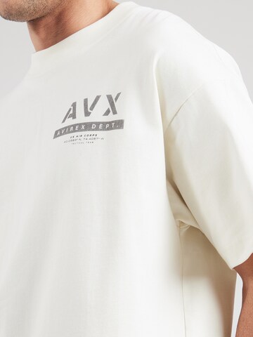 Avirex Shirt 'AIRMAN' in White