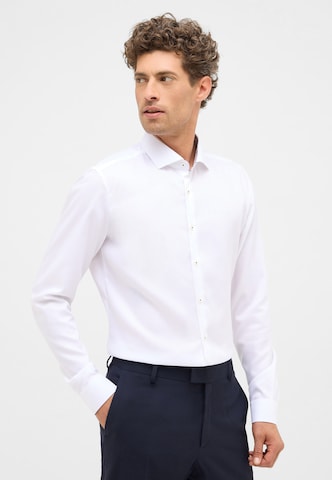 ETERNA Super Slim Fit Business shirt in White: front