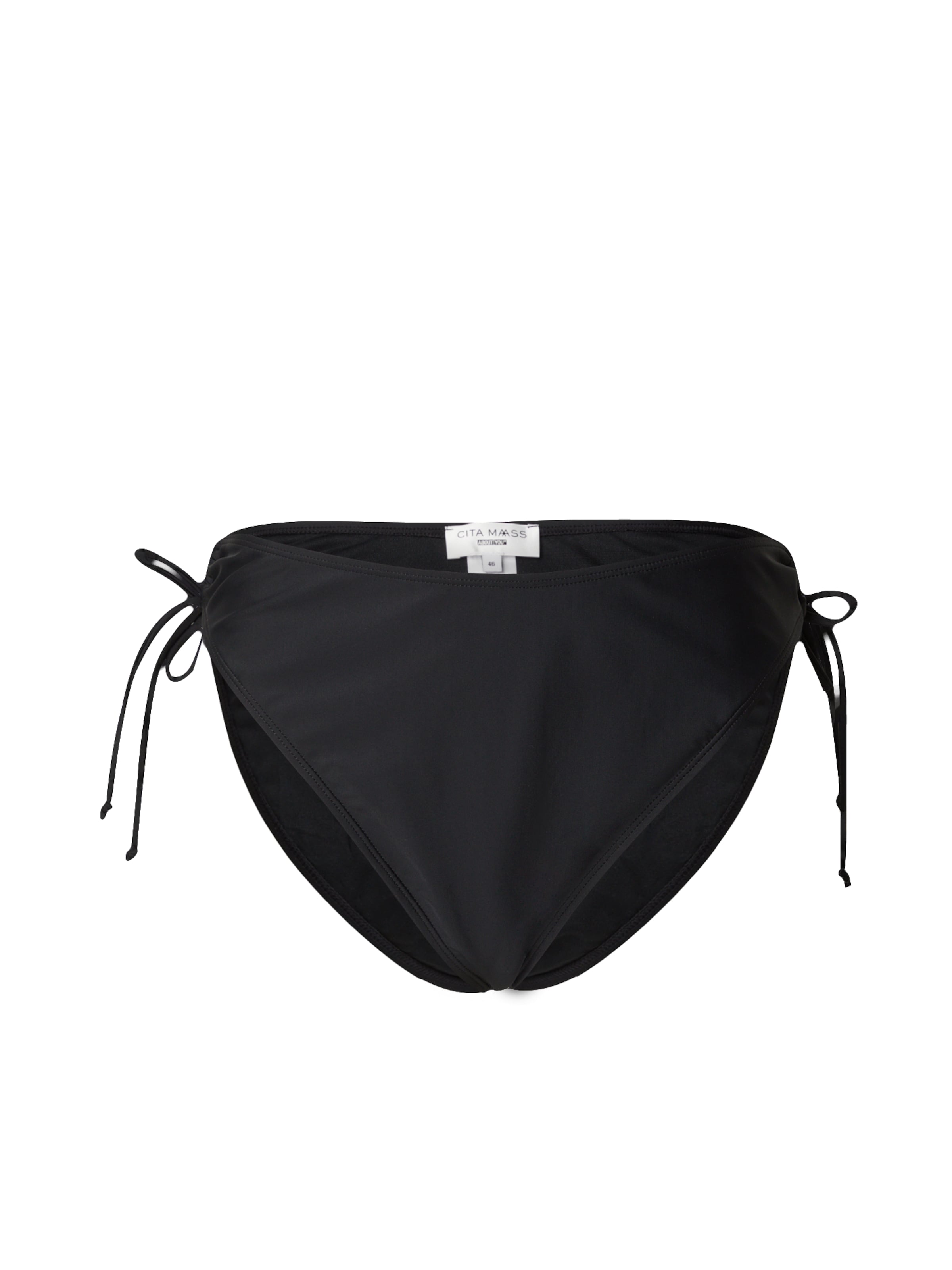 CITA MAASS - Braga de bikini en negro: frente