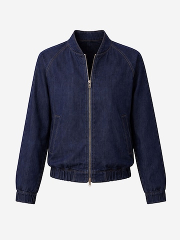 Veste mi-saison Il Lanificio en bleu : devant