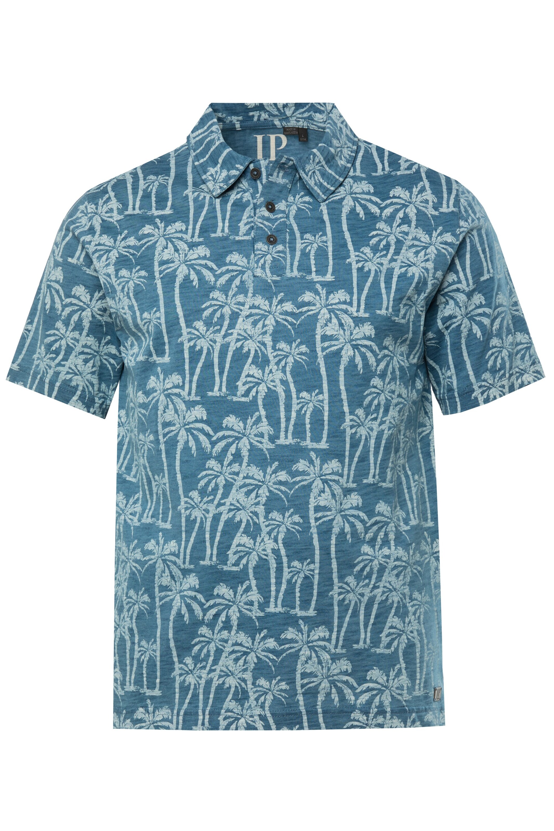 T-Shirt JP1880 en bleu : devant