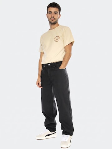 HUF Luźne Jeansy 'Crome' w kolorze czarny