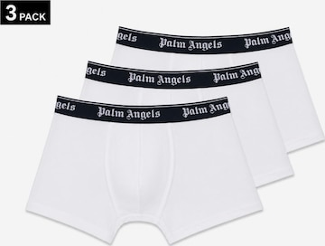 Boxer di Palm Angels in bianco: frontale