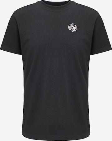 T-Shirt 'Branded Black' Magdeburg Los Angeles en noir : devant
