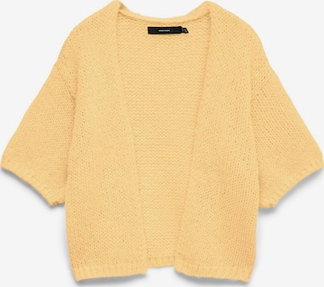 Cardigan 'VMMAYBE' VERO MODA en jaune : devant