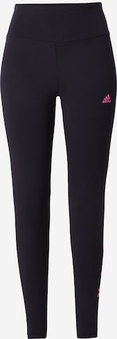 Skinny Pantalon de sport 'Essentials' ADIDAS SPORTSWEAR en noir : devant