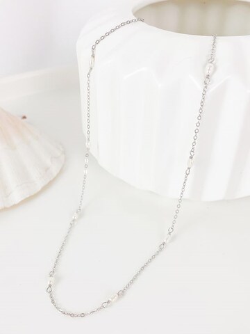 Hey Happiness - Conjunto de joyería 'Pearl Essence' en plata