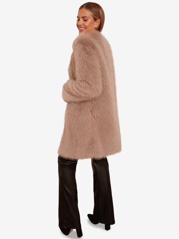 Manteau mi-saison Chi Chi London en rose