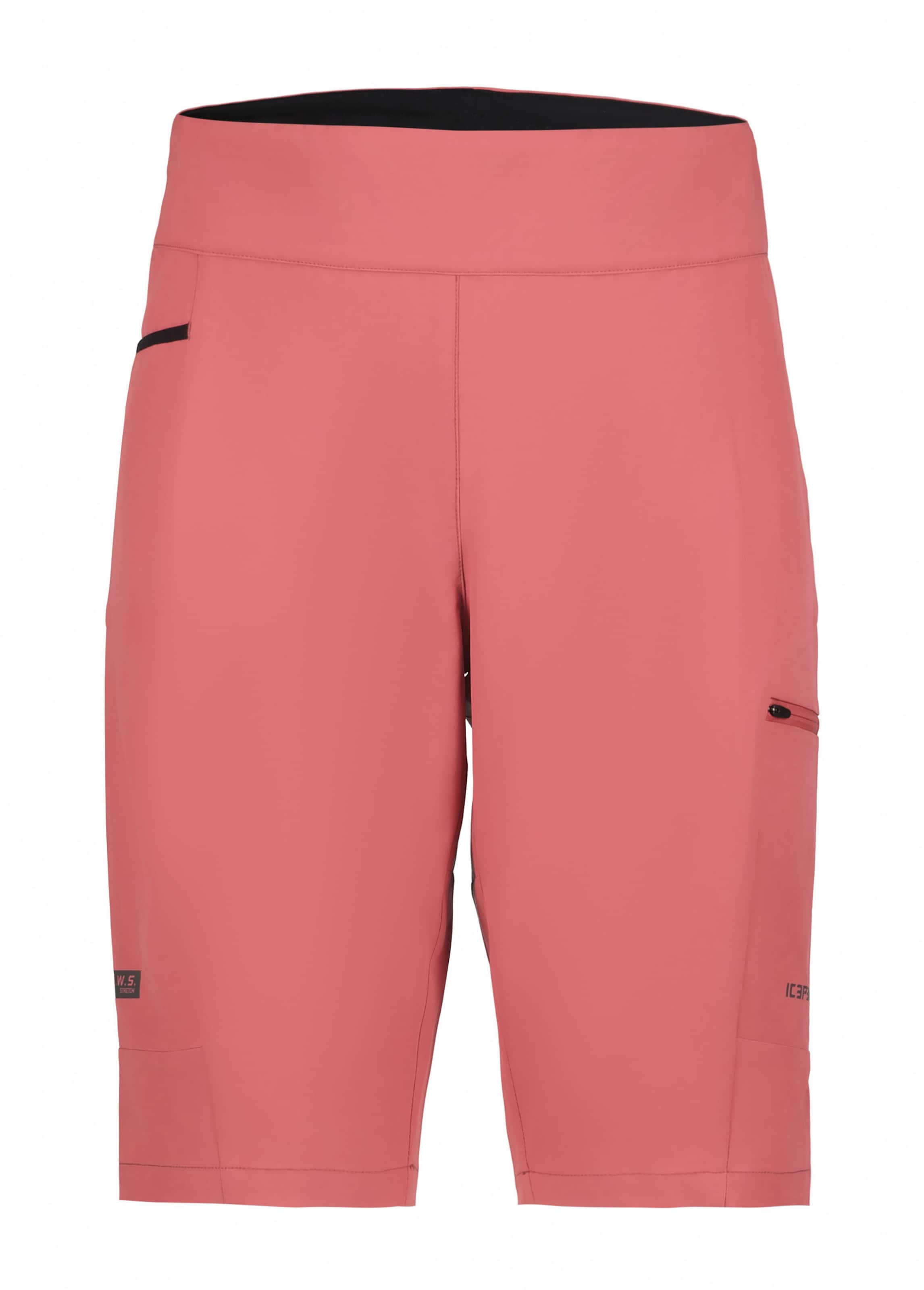 ICEPEAK Обычный Штаны в спортивном стиле 'Bautzen' в Ярко-розовый: спереди