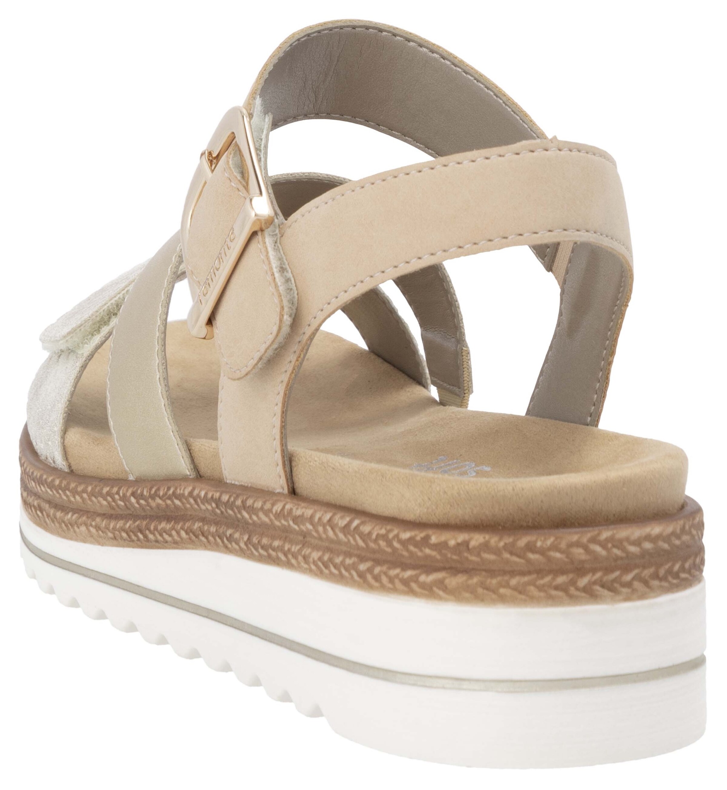 REMONTE Sandals in Beige