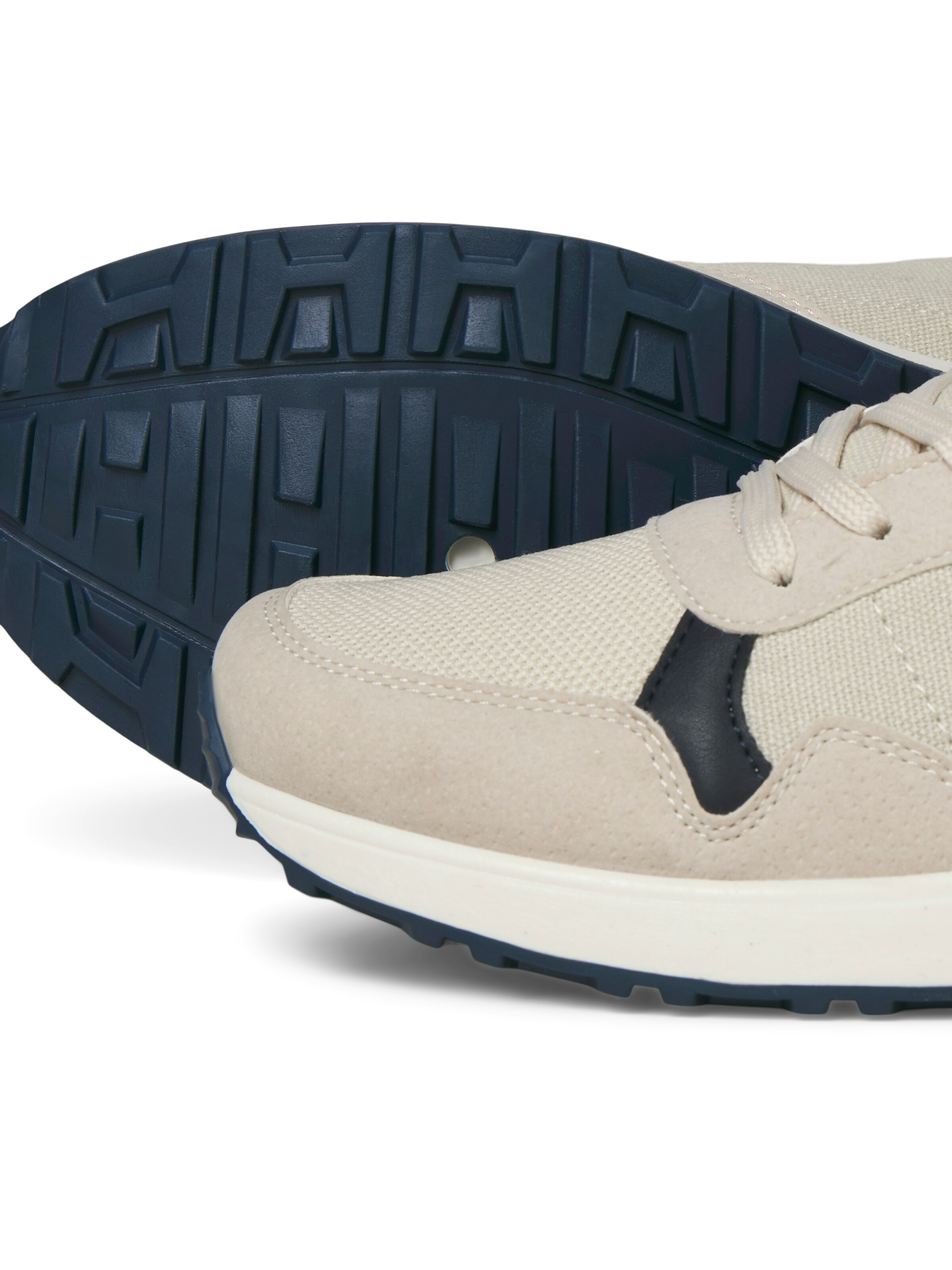 JACK & JONES Низкие кроссовки 'JFWBEECH' в Бежевый