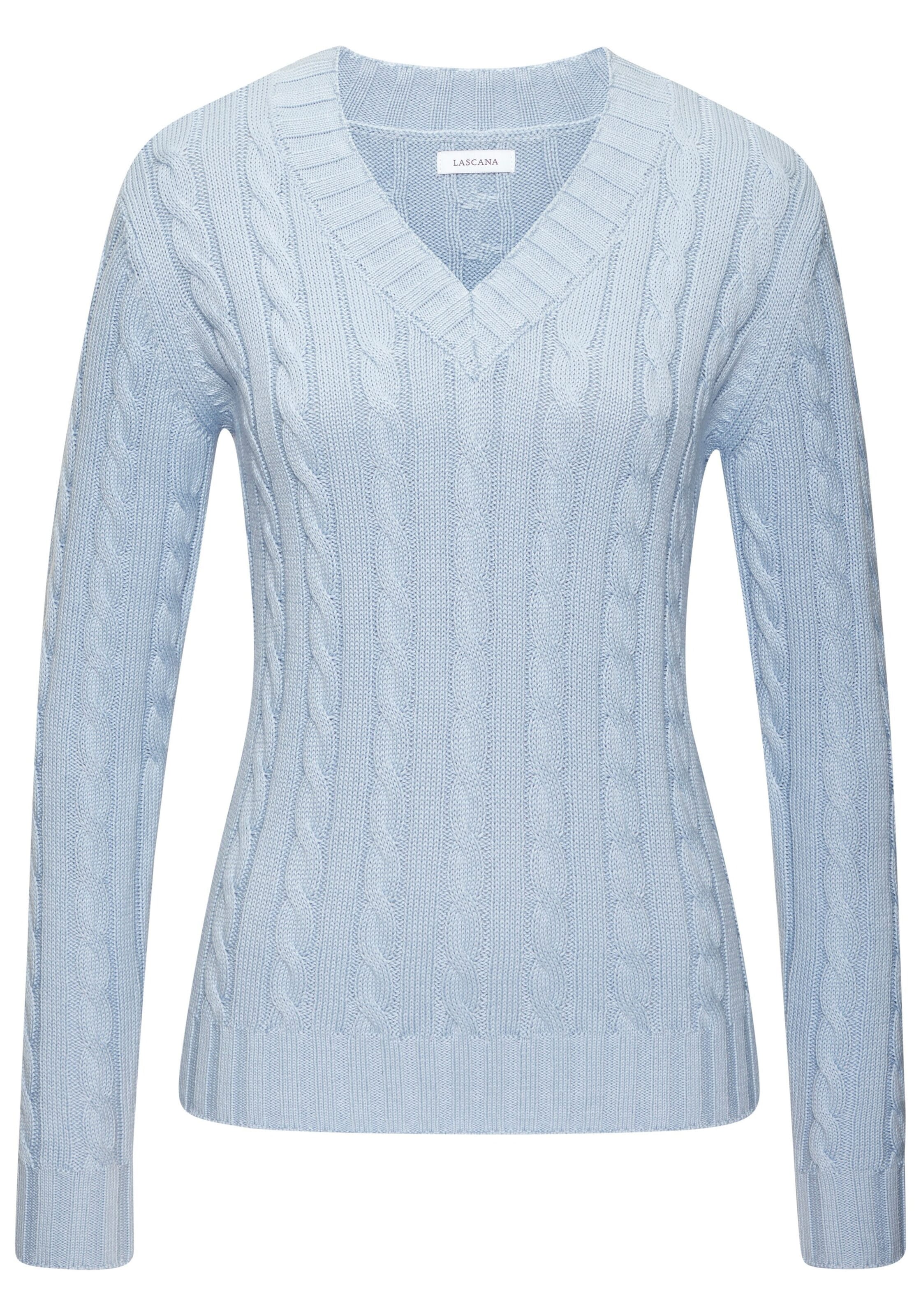LASCANA Pullover in Blau: Vorderseite