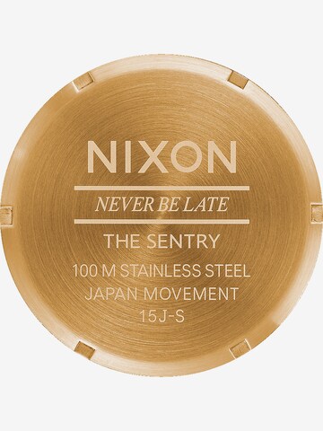 Nixon Analoguhr in Gold