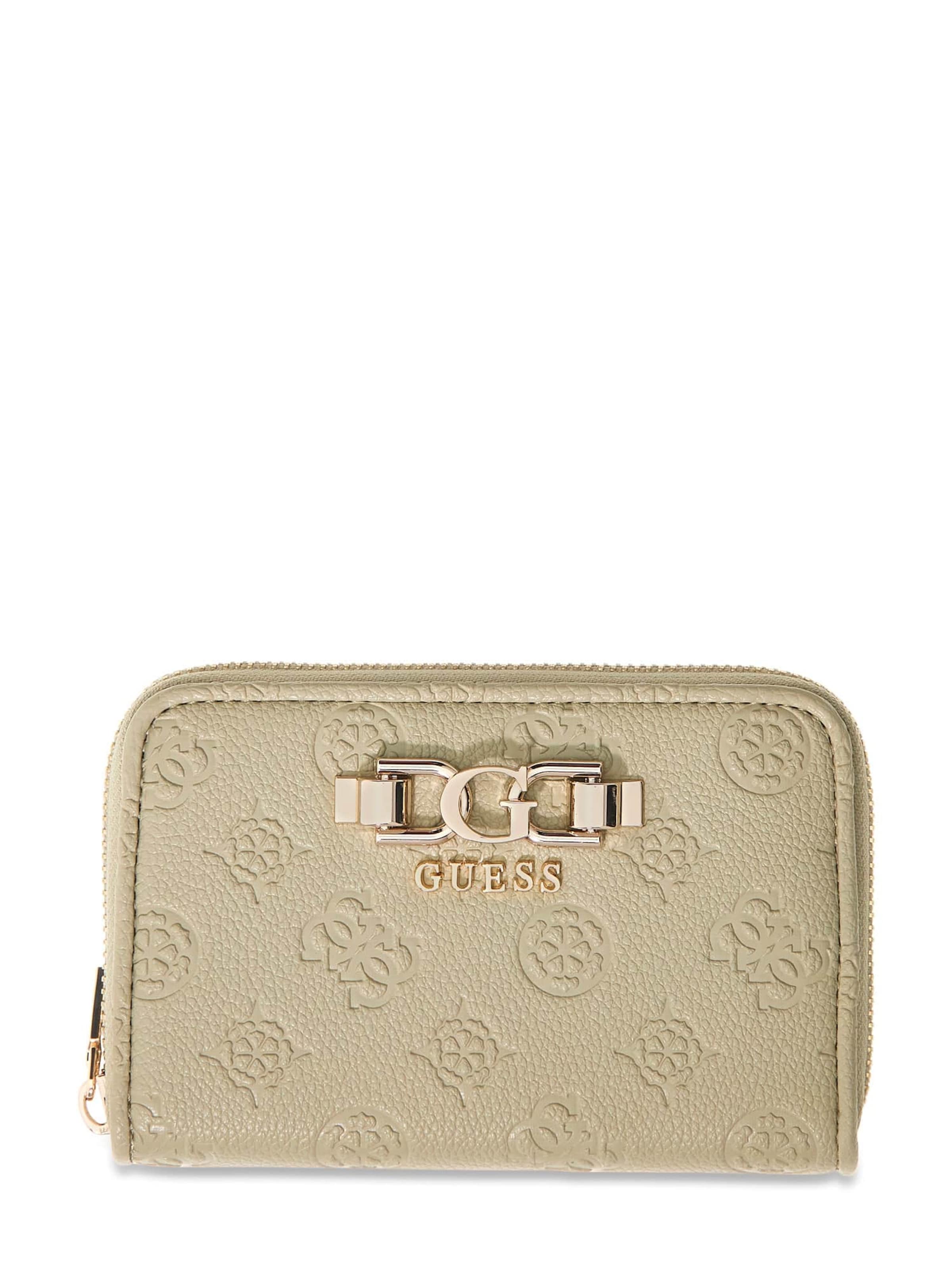 GUESS Wallet 'Anise' in Beige: front
