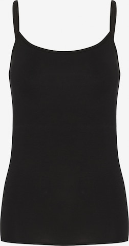 Kaffe Top in Black: front