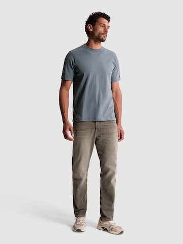 CAST IRON - Camiseta 'Relaxed fit T-shirt with artwork on the back' en azul