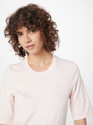 LACOSTE - Camisa em rosa